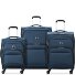  Sky Max 2.0 4 wheels Suitcase set 3-piece with expansion pleat Variant blau