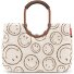  Loopshopper L frame shopper bag 46 cm Variant smiley® teddy chocolate