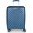  Queens 4 wheels Cabin trolley S 54 cm with expansion pleat Variant azul