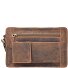  Vintage men bag leather 22 cm Variant brown