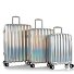 Astro 4 wheels Suitcase set 3-piece with expansion pleat Variant silver Astro 4 wheels Suitcase set 3-piece with expansion pleat Variant silver