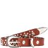  Studded belt leather Variant cognac | 95 cm
