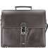 Monaco briefcase leather 38 cm laptop compartment Variant dunkelbraun-antik