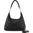  Calm Weave Shoulder Bag Genuine Leather 38 cm Variant black