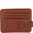  Authentic credit card case leather 10.5 cm Variant cognac
