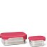 Stainless steel lunch box set 2pcs 17 cm Variant prinzessin Stainless steel lunch box set 2pcs 17 cm Variant prinzessin