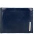  Blue Square wallet leather 12.5 cm Variant nachtblau