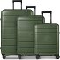 Essentials 11 4 wheels Suitcase set 3-piece Expandable Variant olive