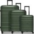  Essentials 11 4 wheels Suitcase set 3-piece Expandable Variant olive