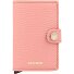  Miniwallet Credit card case RFID protection Leather 6.5 cm Variant rose