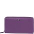  Spongy wallet leather 19 cm Variant purple