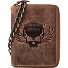  Biker Wallet Leather 10 cm Variant brown