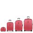 Paradise XP 4 wheels Suitcase set 4-piece Variant coral  Paradise XP 4 wheels Suitcase set 4-piece Variant coral