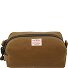 Tin Cloth Toilet bag Leather 23 cm Variant dark tan  Tin Cloth Toilet bag Leather 23 cm Variant dark tan
