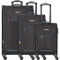  Sevilla 4 wheels Suitcase set 3-piece Variant sz-blau