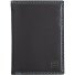  Tiberio Wallet RFID protection Genuine Leather 9.5 cm Variant schwarz