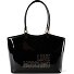  Enameled Logo Shopper Bag 35 cm Variant black