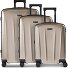  New York 4 wheels Suitcase set 3-piece Expandable Variant champagner