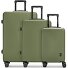  Essentials 09 3-SET 4 wheels Suitcase set 3-piece Variant olive