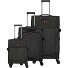 Briize 4 wheels Suitcase set 3-piece with expansion pleat Variant schwarz