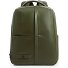  Russell Business backpack RFID protection Leather 42 cm Laptop compartment Variant green