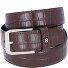  Business belt leather Variant ebony | 105 cm