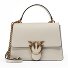  Love One Handbag Leather 25 cm Variant bianco seta-antique gold