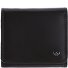  Polo Wallet RFID protection Genuine Leather 10 cm Variant dunkelbraun