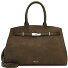  TAS Martina Shoulder Bag Genuine Leather 40 cm Variant oliv
