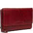  Rhodos Wallet RFID protection Leather 14 cm Variant red