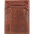 Veggy credit card case RFID leather 9 cm Variant dark brown Veggy credit card case RFID leather 9 cm Variant dark brown