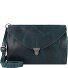 Fold Shoulder bag Leather 20 cm Variant petrol  Fold Shoulder bag Leather 20 cm Variant petrol