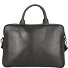  Briefcase leather 39 cm laptop compartment Variant schwarz