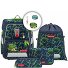  Space school bag set 5pcs. Variant wild t-rex taro