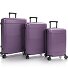  Zen 4 wheels Suitcase set 3-piece with expansion pleat Variant purple