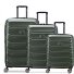Meteor 4 wheels Suitcase set 3-piece with expansion pleat Variant olive Meteor 4 wheels Suitcase set 3-piece with expansion pleat Variant olive