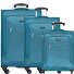 Travel Line 6400 2-4 Roll Suitcase Set 3pcs. Variant petrol Travel Line 6400 2-4 Roll Suitcase Set 3pcs. Variant petrol