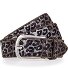 Belt Leather Variant anthracite-silver | 75 cm Belt Leather Variant anthracite-silver | 75 cm