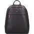  Uppsala backpack leather 42 cm laptop compartment Variant chocolat