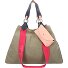  Izzy Canvas Shopper Bag 45 cm Variant olive