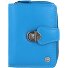  Spongy wallet leather 9 cm Variant ink blue