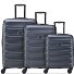  Meteor 4 wheels Suitcase set 3-piece Expandable Variant ocean blue