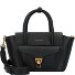  Double Beat Shoulder Bag Leather 21 cm Variant noir