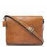 Mark Briefcases Messenger RFID protection Leather 39 cm Laptop compartment Variant light brown Mark Briefcases Messenger RFID protection Leather 39 cm Laptop compartment Variant light brown