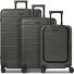  London 4 wheels Suitcase set 3-piece Expandable Variant cool olive