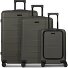  London 4 wheels Suitcase set 3-piece Expandable Variant cool olive