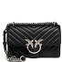 Love One Shoulder bag Leather 21 cm Variant nero-old silver Love One Shoulder bag Leather 21 cm Variant nero-old silver