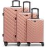  Essentials 07 3-SET 4 wheels Suitcase set 3-piece Variant rose 3