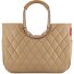  Loopshopper L frame shopper bag 46 cm Variant frame rhombus ginger