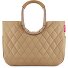 Loopshopper L frame shopper bag 46 cm Variant frame rhombus ginger Loopshopper L frame shopper bag 46 cm Variant frame rhombus ginger